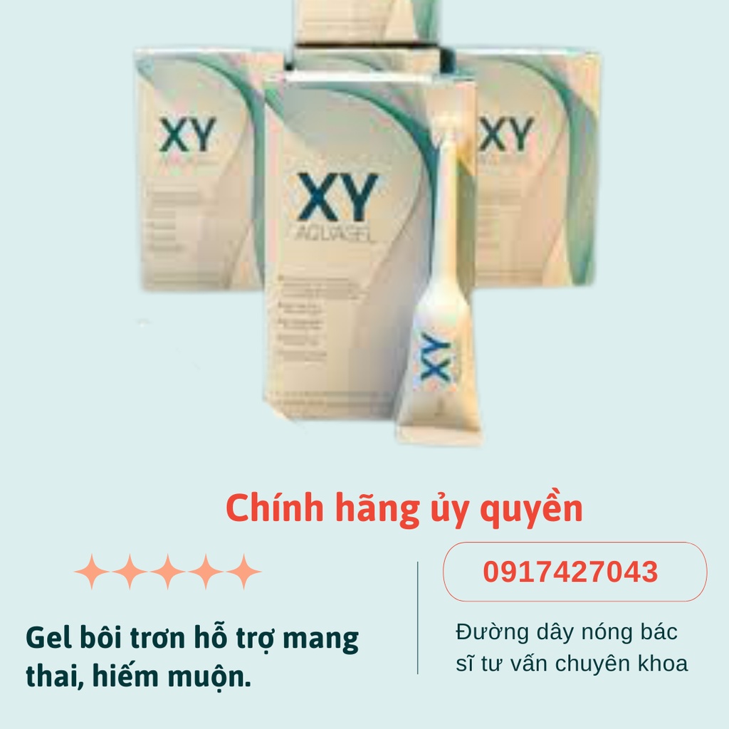 Gel bôi XY AQUAGEL tác dụng hỗ trợ có thai nhanh