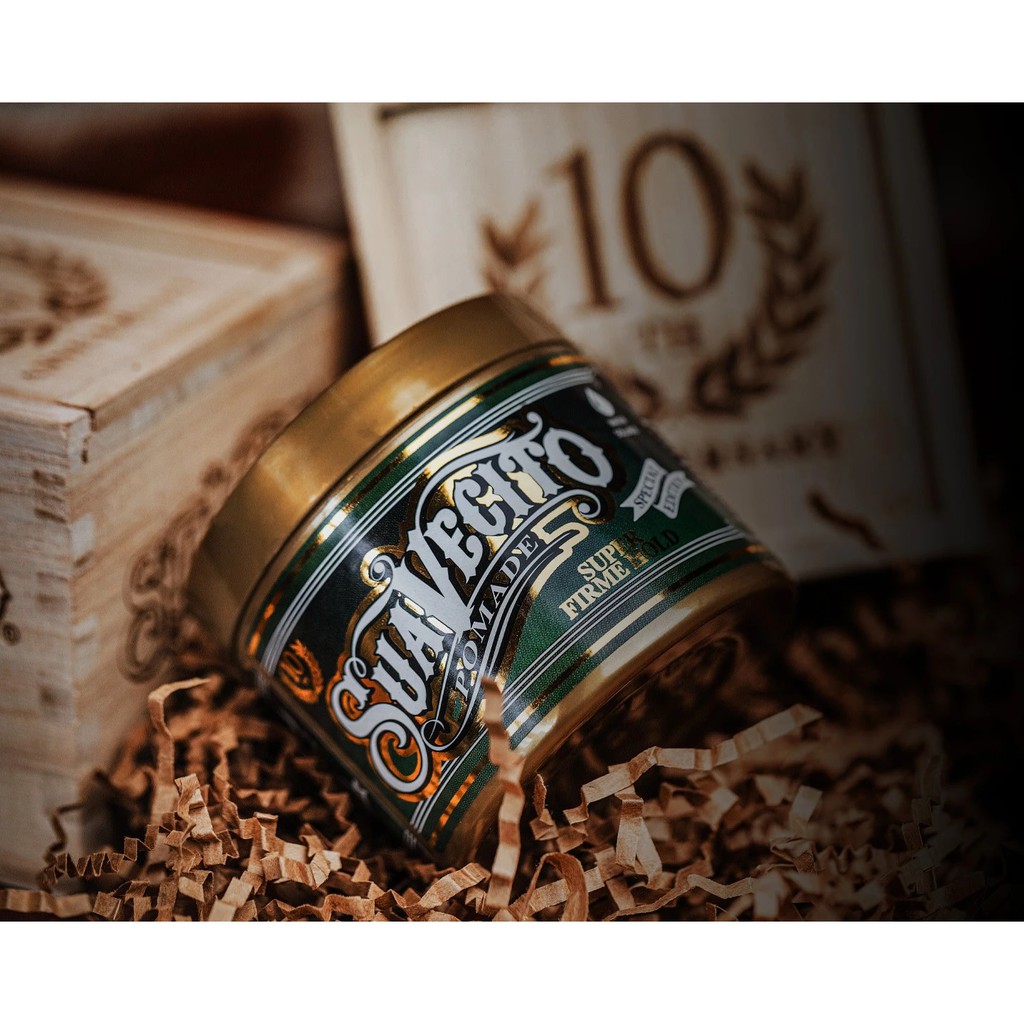 Sáp Vuốt Tóc Nam SUAVECITO Pomade 113g - Hàng Chính Hãng+ Xịt Dưỡng Tóc AZENMAN Parana 20ml + Lược Chải Tóc Pomade