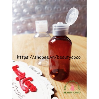 Chai Ấn Xịt Giọt Phun Sương Nắp Bật 70ml