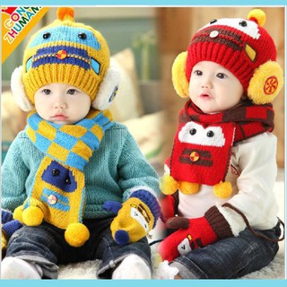 MŨ LEN VÀ KHĂN CHOÀNG CHO BÉ TRAI, BÉ GÁI dưới 3t