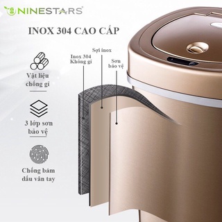 Thùng rác thông minh NINESTARS 15L