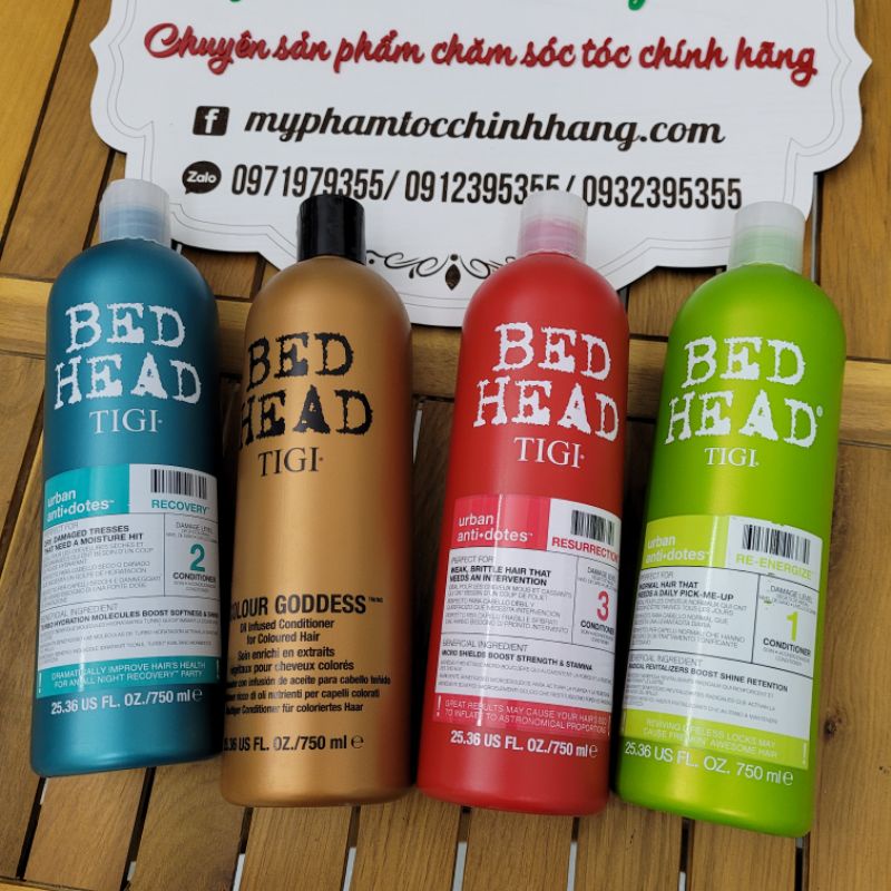 Sale giá gốc dầu xả Tigi bedhead 750ml hàng chính hãng công ty