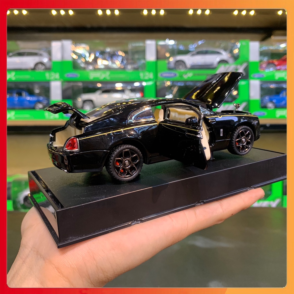 Mô hình xe Rolls Royce Wraith tỉ lệ 1:32 Double Horses