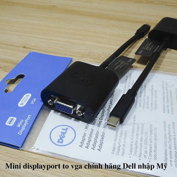 [ Xã Hàng ] Cáp chuyển đổi mini displayport to vga adapter nhập mỹ