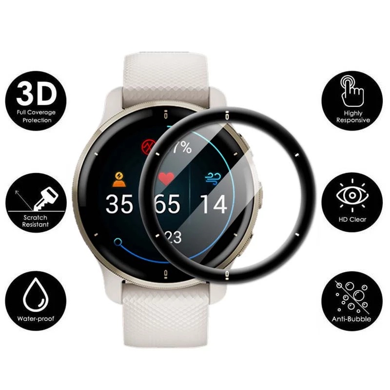 Ốp Bảo Vệ Toàn Màn Hình Dành Cho Garmin Venu 2 2S 2plus Venu2 Pma
