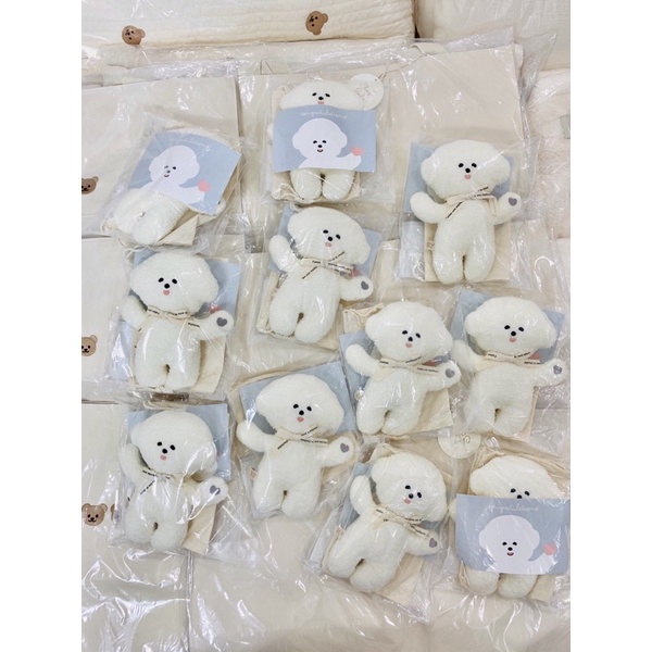 GẤU BÔNG ORGANIC CHÍNH HÃNG CHEZBEBE KÈM TÚI ĐỰNG - MADE IN KOREA