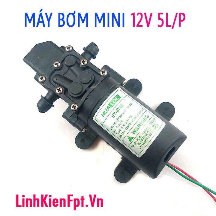 Máy bơm nước mini 12V