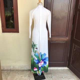 Áo Dài May Sẵn Vải Lụa Đẹp