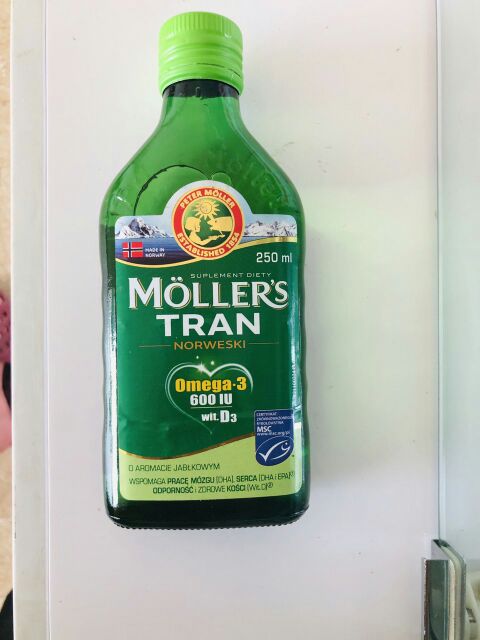 Sản phẩm dầu gan cá tuyết moller’s tran cho bé