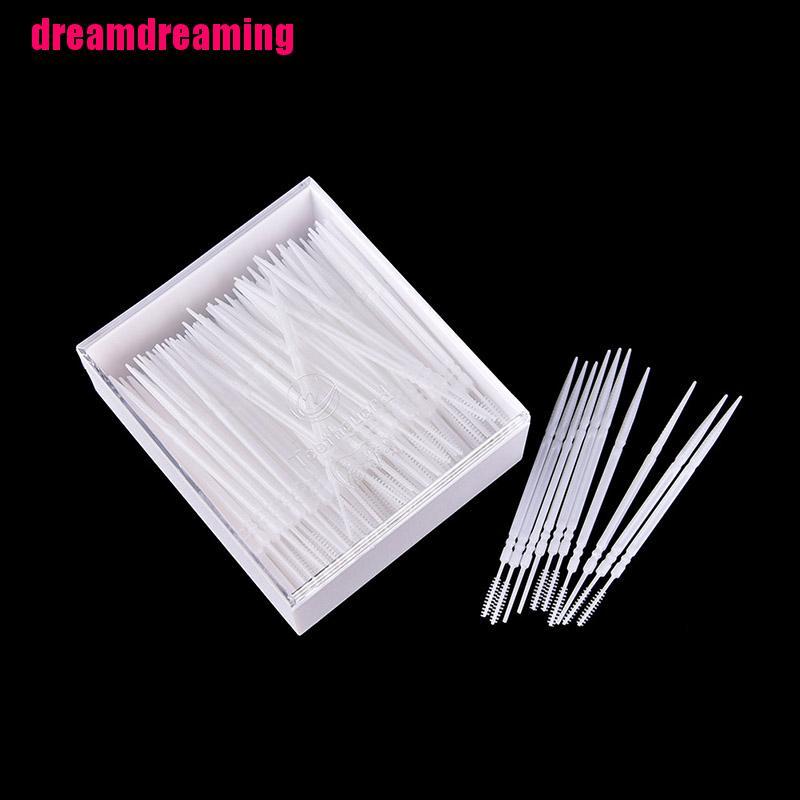 Bộ 300 Tăm Nhựa 2 Đầu Chăm Sóc Răng Miệng Tiện Dụng