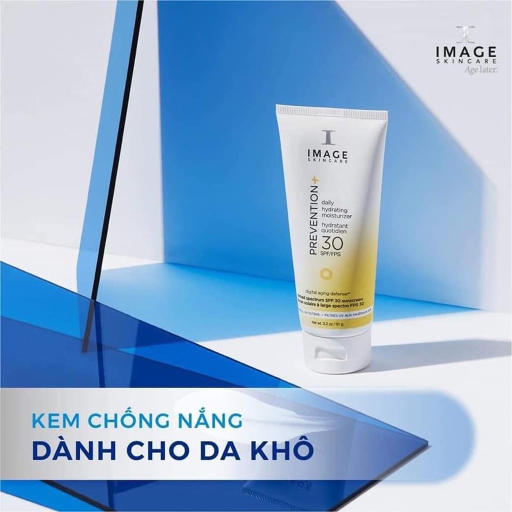 [CHÍNH HÃNG] Image Skincare Prevention+ Daily Hydrating Moisturizer SPF30 - Kem Chống Nắng Cho Da Khô