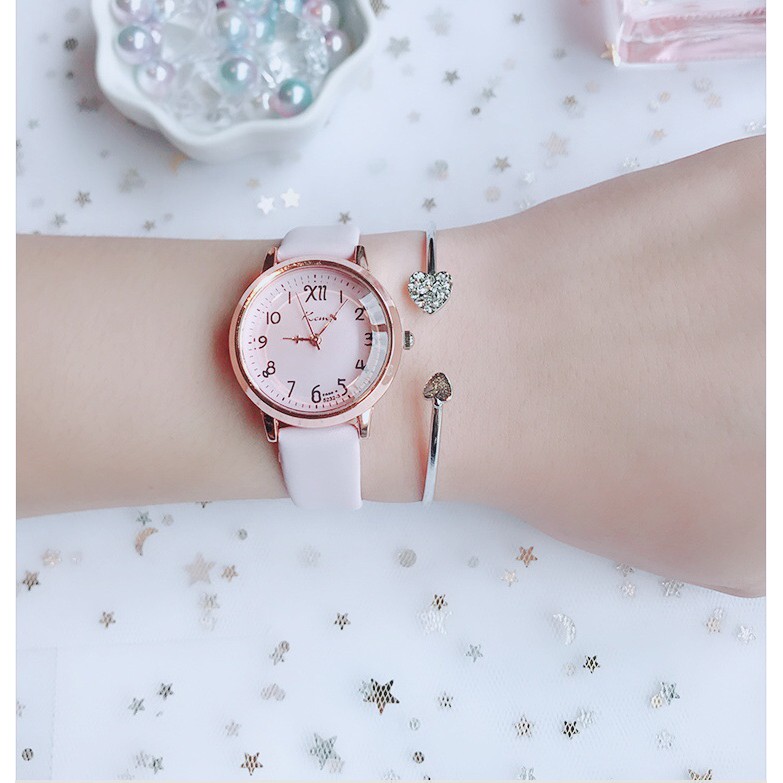 [TẶNG PIN] ĐỒNG HỒ NỮ KCM DÂY DA 3 MÀU CHO NÀNG CỰC SÀNH ĐIỆU | BigBuy360 - bigbuy360.vn