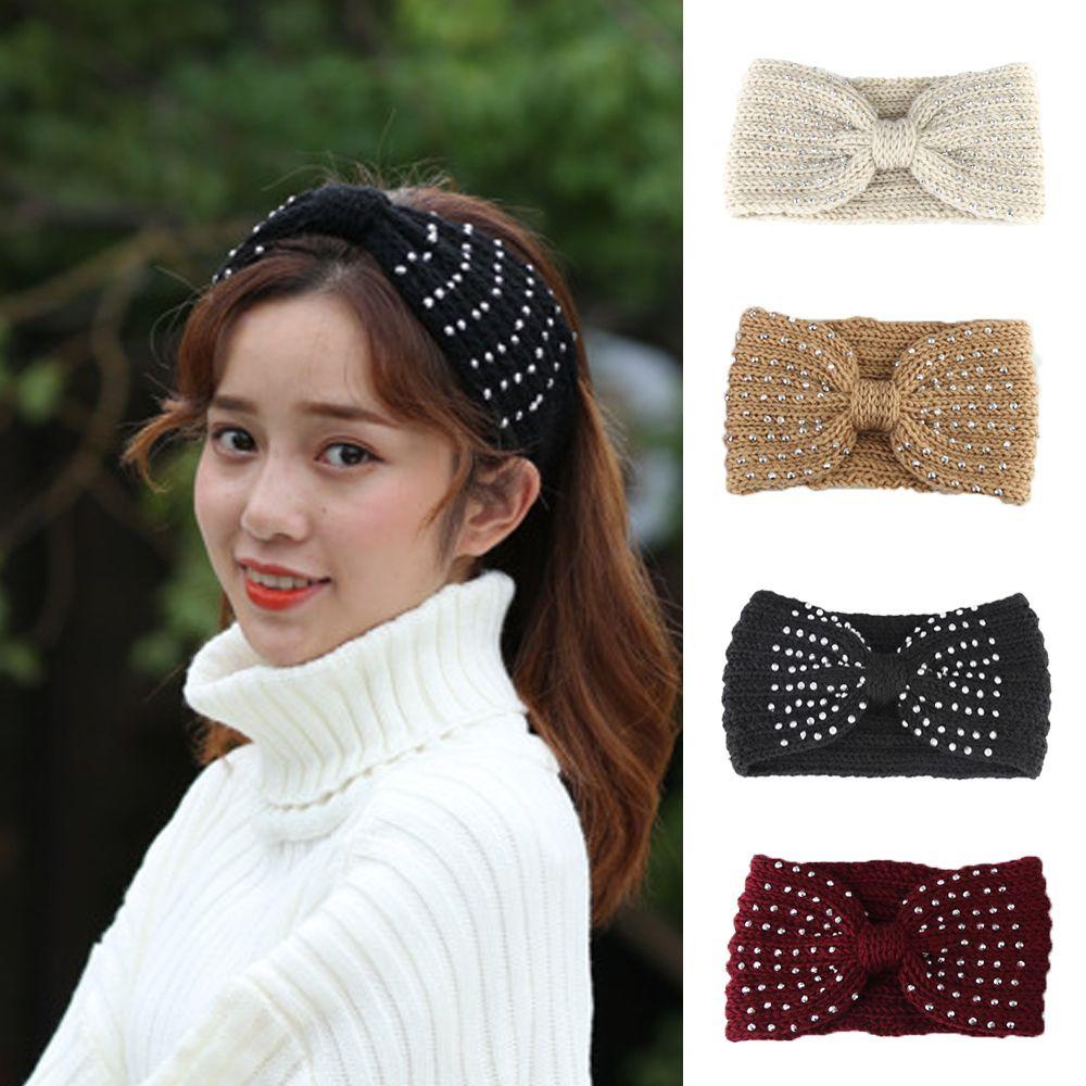 Băng Đô Len Giữ Ấm Tai Thời Trang Cho Nữ