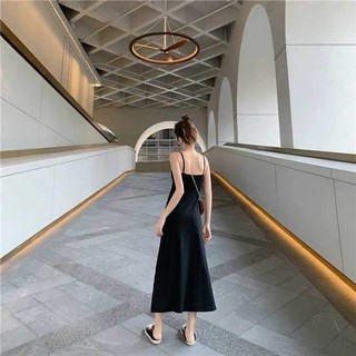 ĐẦM MAXI 2 DÂY XẺ TÀ