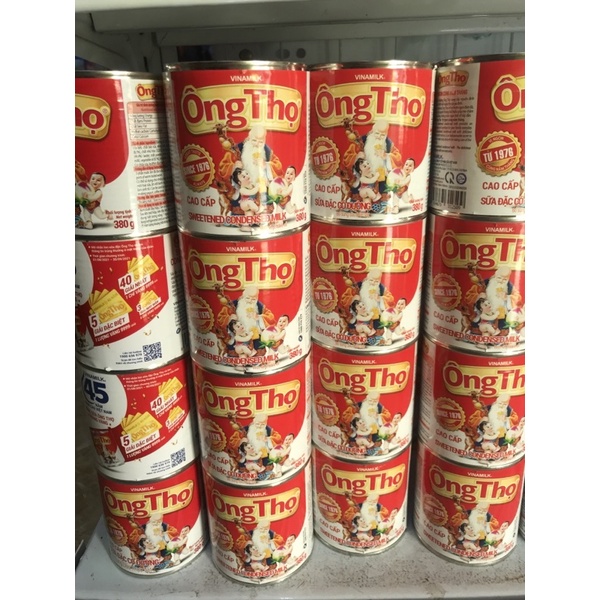Sữa đặc Ông Thọ cao cấp có đường 380g