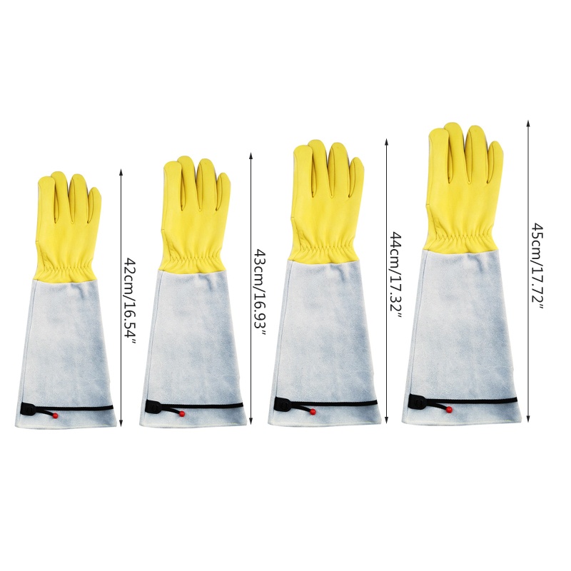 Găng Tay Làm Vườn Dài Tay Chống Lem Màu Hoa Hồng Cho Nam Và Nữ