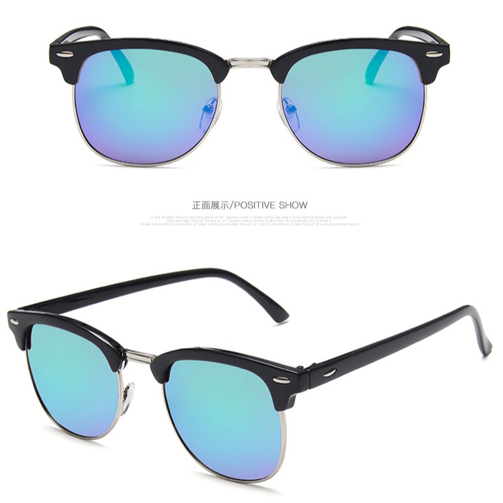 Kính mát tráng gương chống tia uv400 thời trang 2020 cho nữ