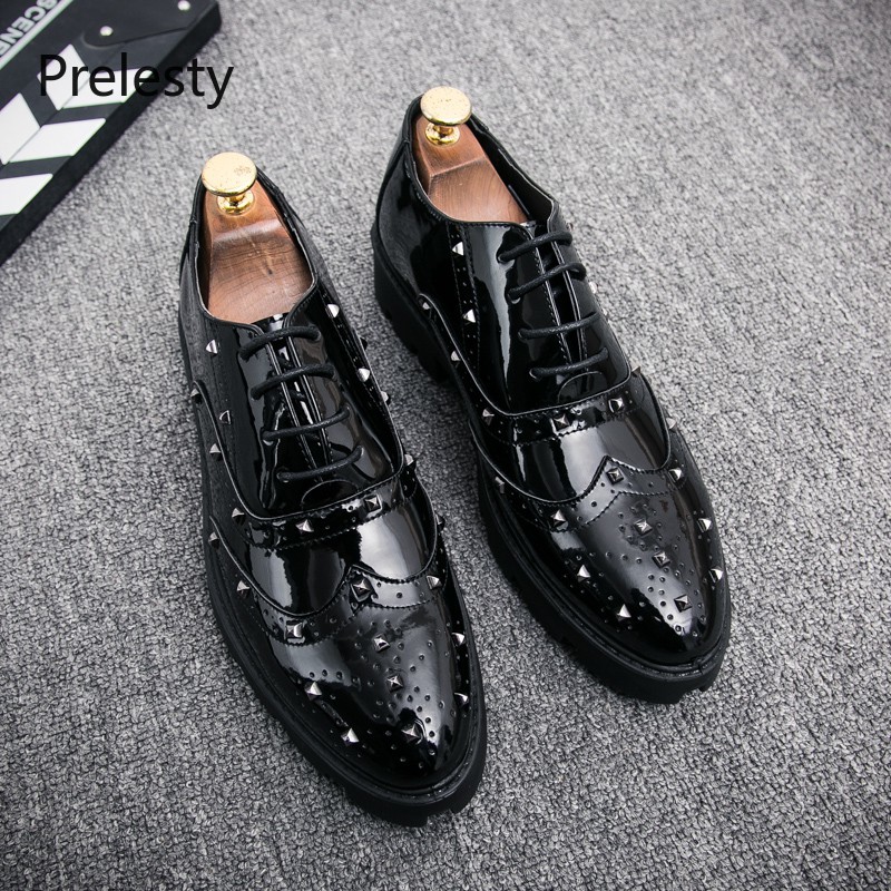 Men's Fashionable Rivet Shoes