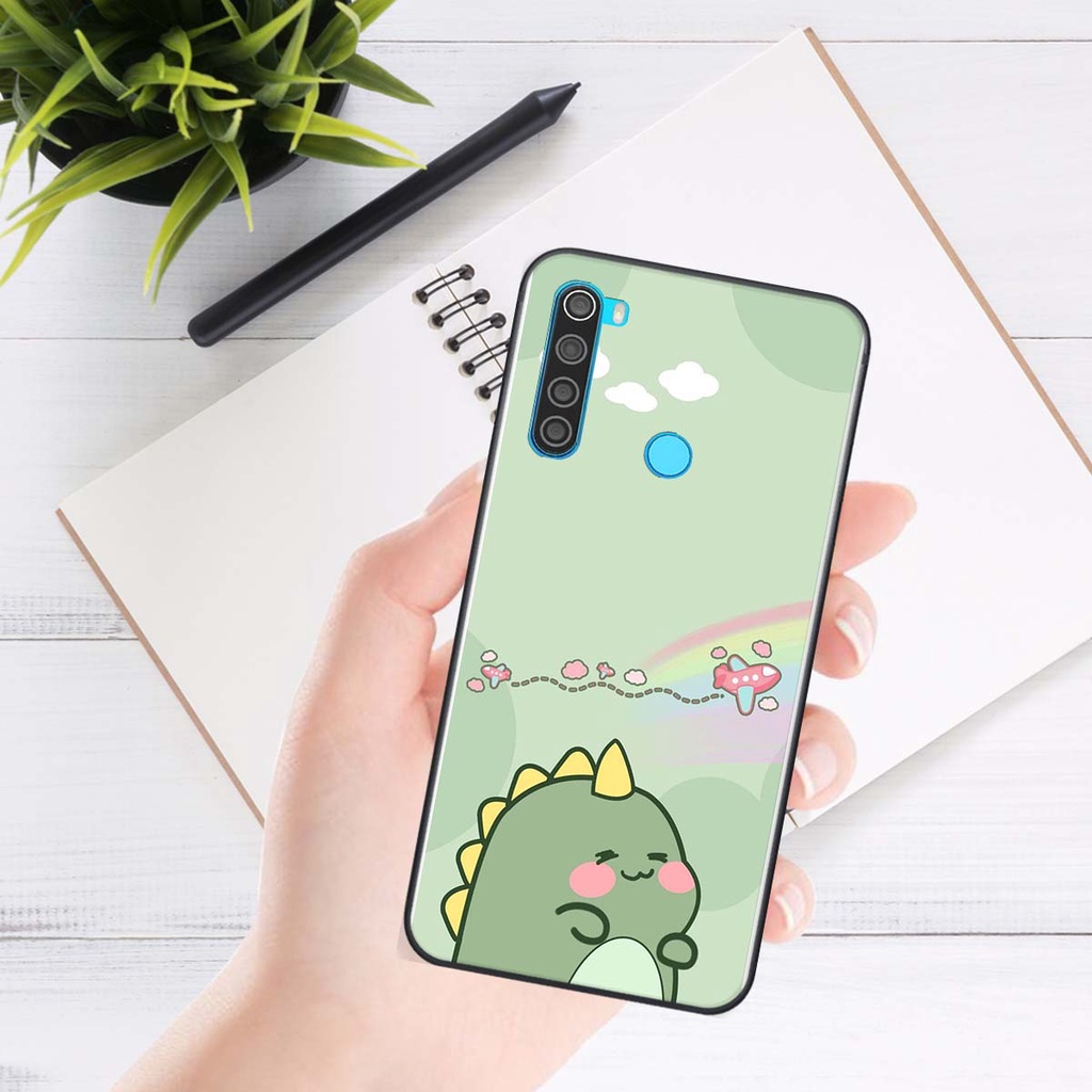 Ốp lưng Xiaomi REDMI NOTE 8 in hình khủng long , gấu nâu xinh xắn, siêu cute  mà còn vô cùng RẺ -ĐẸP