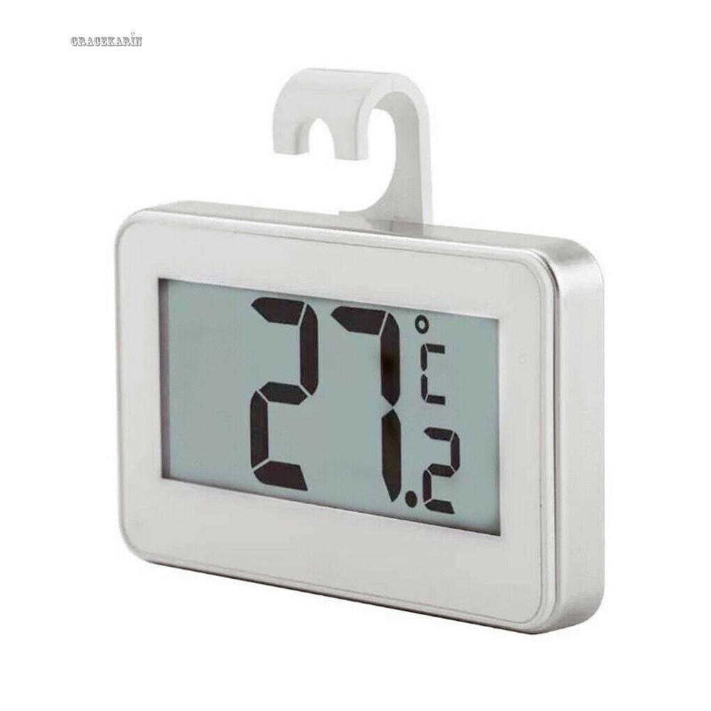 Thermometer 6.8x4.3x1.1cm For Fridge Freezer With A Hanging Hook Durable