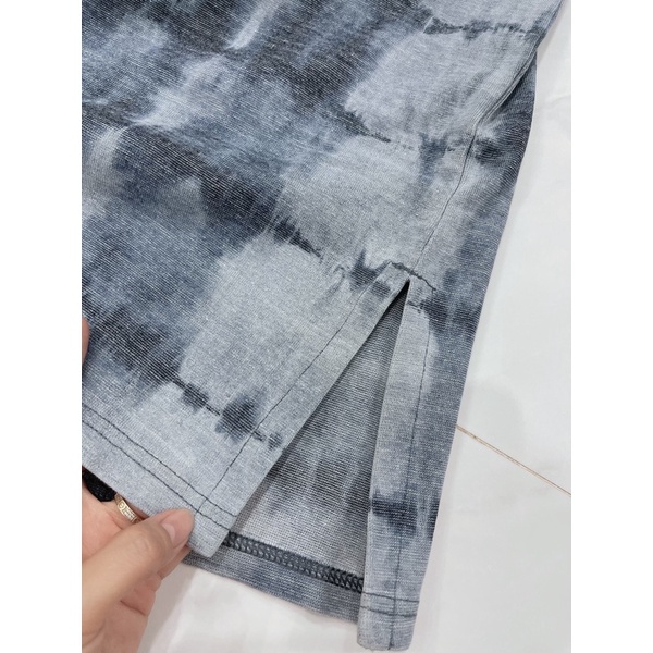 ĐẦM THUN GIẢ JEANS ATOM