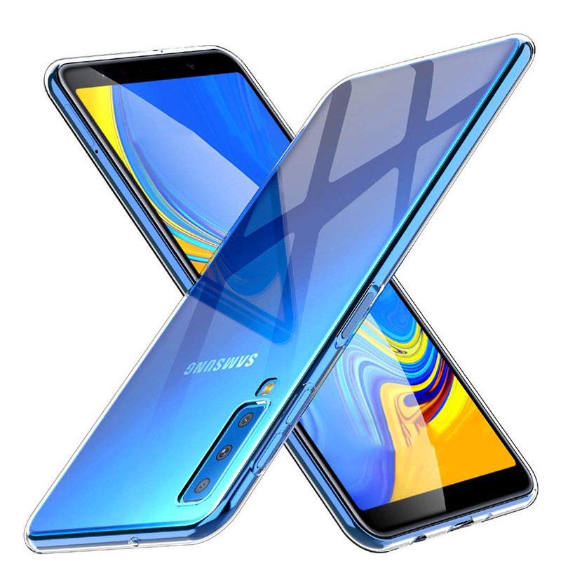 Ốp điện thoại silicon trong suốt dành cho Samsung Galaxy A9 A7 2018 A8 A9 Star Pro A9S A8S A6S A2 Core