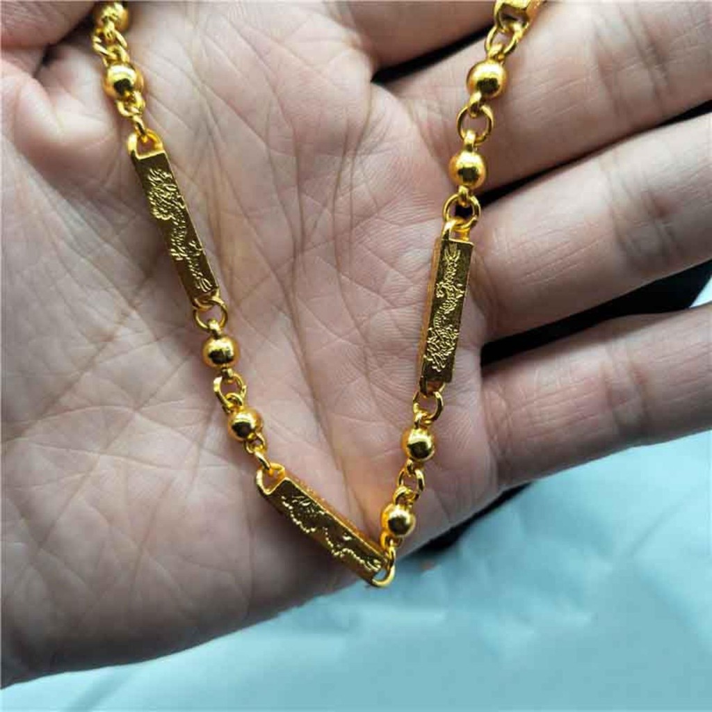 Vòng Cổ Nam vuông sang chảnh đẳng cấp 18k