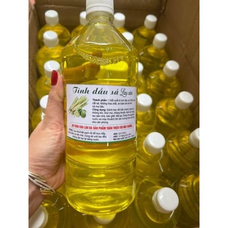 1 lít Tinh Dầu Xả  Lau Sàn Tẩy Uế Xua Đuổi Muỗi, Côn Trùng