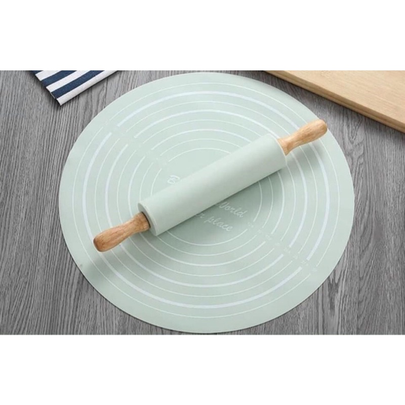 Thảm silicon - Thanh cán bột