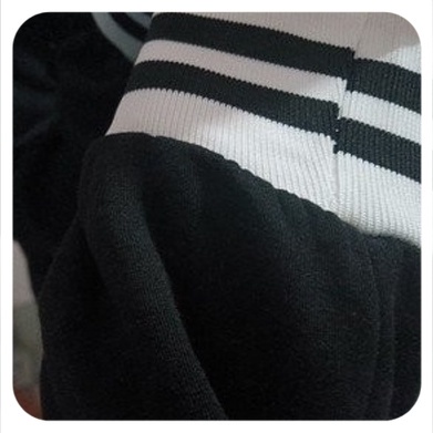 Áo cardigan , áo khoác nỉ nam nữ đen trắng viền CBLU cúc cài phối màu sọc Freeship | BigBuy360 - bigbuy360.vn