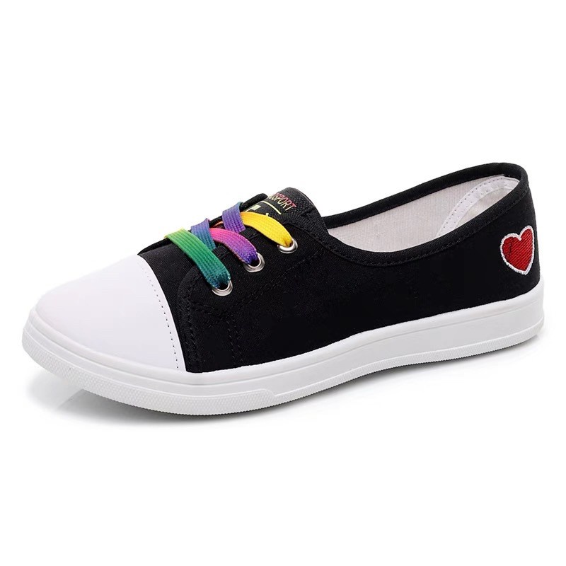 Giày Lười Nữ Kiểu Dáng Thể Thao , Slip On Bata Sneaker Hàn Quốc Cho Bạn Nữ Thích Tối Giản mẫu mới Hot trend 2021 | BigBuy360 - bigbuy360.vn