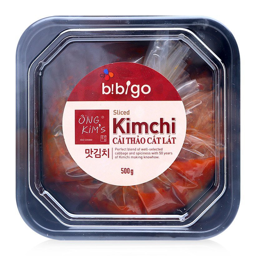 Kim chi cải thảo cắt lát Bibigo Hàn Quốc 500g