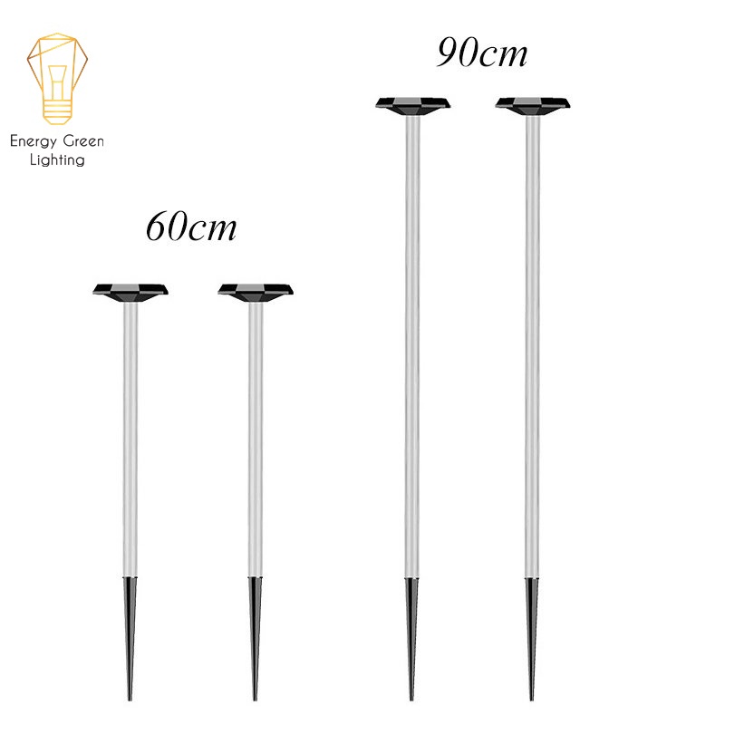 Đèn LED Cắm Cỏ Sân Vườn Energy Green Lighting MT-4433 - Sử Dụng Năng Lượng Mặt Trời - 8 Chế Độ Nháy - Ánh Sáng Vàng