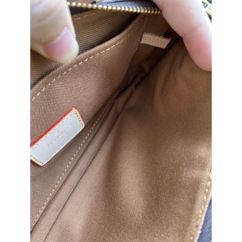 Túi công sở hoa nâu