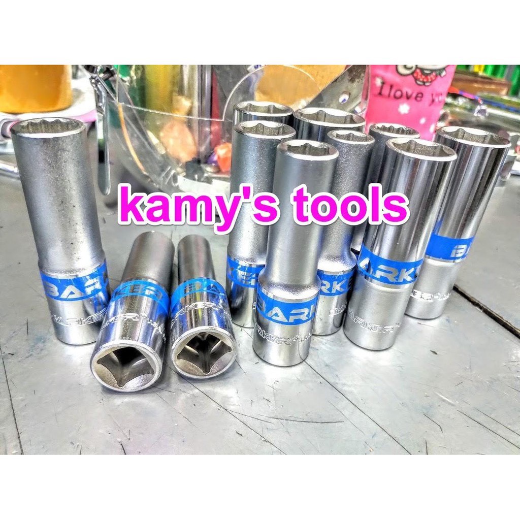 Bộ tuýp dài 1/2" Barker 8,10,12,14,17,19mm 6 cái/ bộ