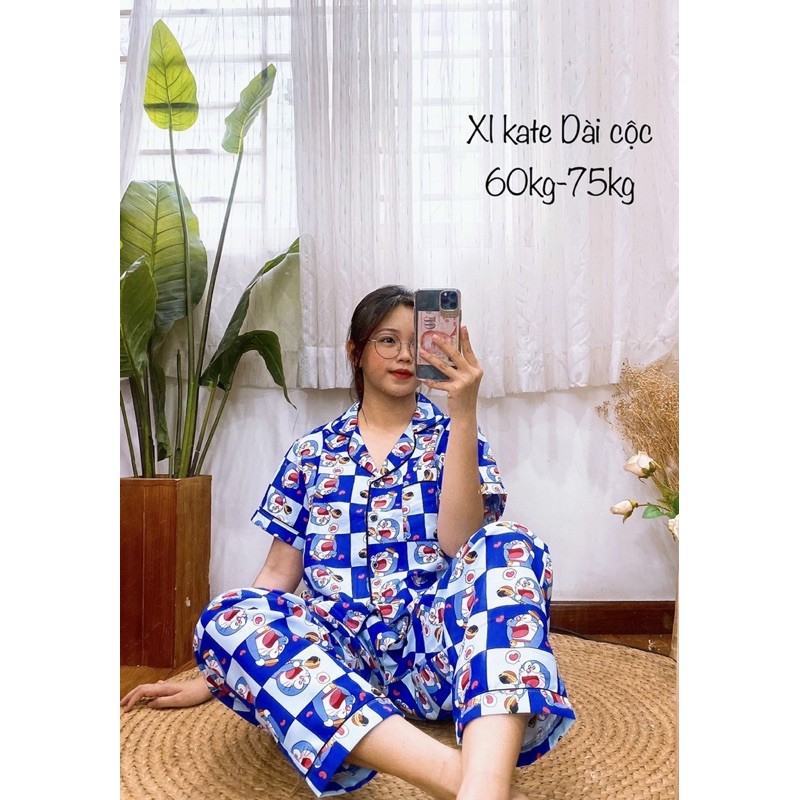 [Bigsize trên 65kg] Đồ bộ mặc nhà Pijama bigsize Kate Thái