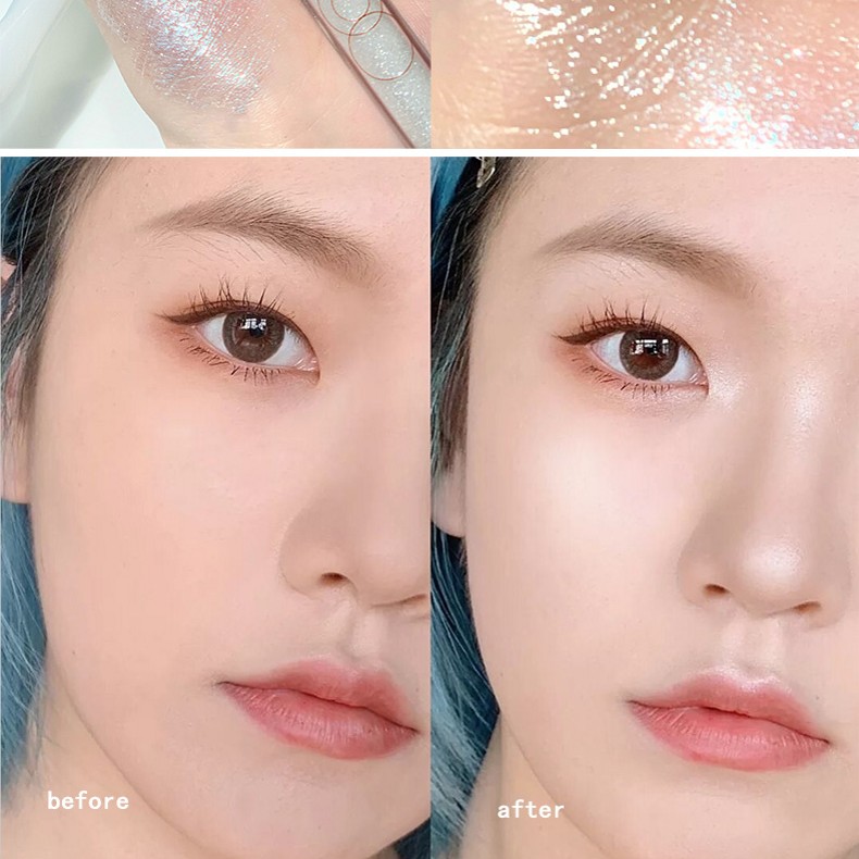 Color Liquid Glitter Makeup Highlighter/Long Lasting Waterproof Face Body Gloss/Shimmer Diamond Concealer/Grooming Brighten Face Cosmetics | BigBuy360 - bigbuy360.vn