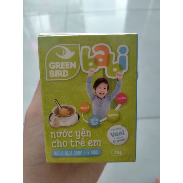 Combo 5hủ Yến Sào Babi Nutrinest ( hủ72g)