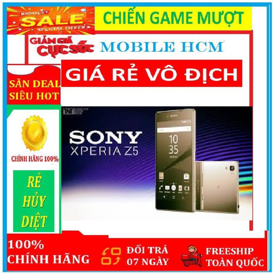 [ Rẻ Hủy Diệt ] điện thoại - SONY XPERIA Z5  Ram 3G Rom 32G Mới, Màn hình 5.5inch, vân tay nhạy