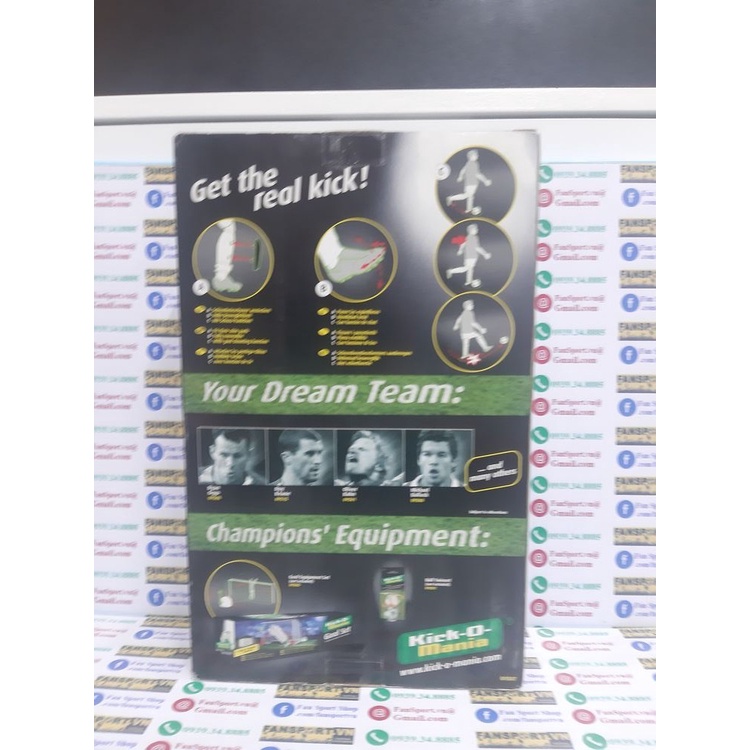 Tượng cầu thủ bóng đá Ruud Van Nistelrooy Manchester United 2004-2006 home Kick-O-Mania figures