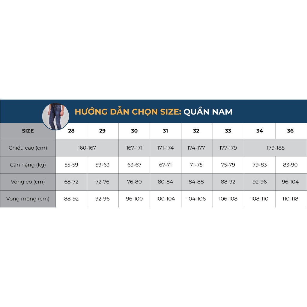 Quần Jeans Nam Ống Suông MESSIJEANS MJB0153-21