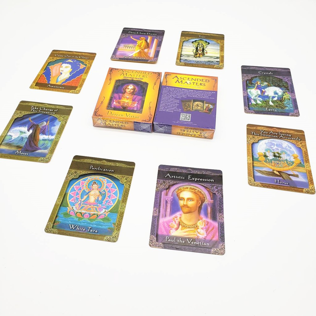 Bộ Bài Tarot Bói Ascended Masters Oracle H9 New