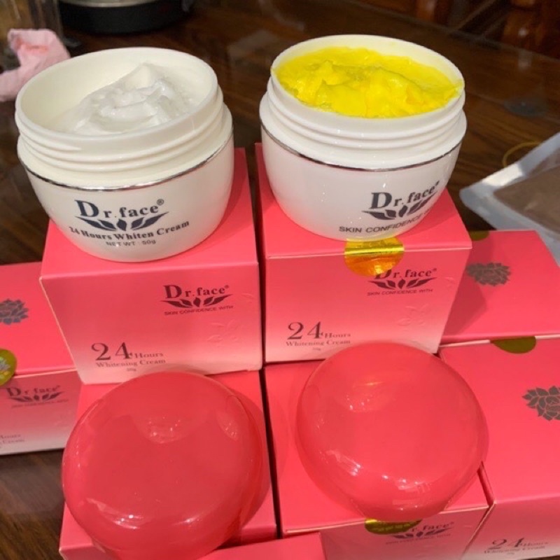 Kem vỗ bong nám Dr.Face 24H mẫu mới