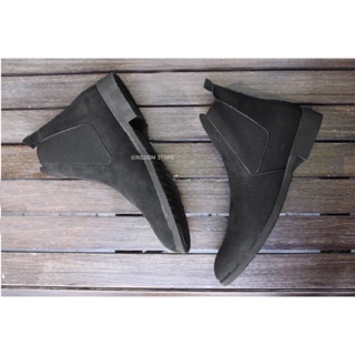 Chelsea boot da lộn 2 màu đen vàng nâu đầy đủ size từ 39-43