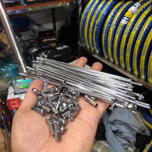 Cặp niềng nhôm Thailand tặng căm crôm x1r