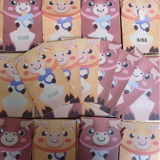 [Quà tặng ti Bibs] Combo 5 bao lì xì Bibs 2021