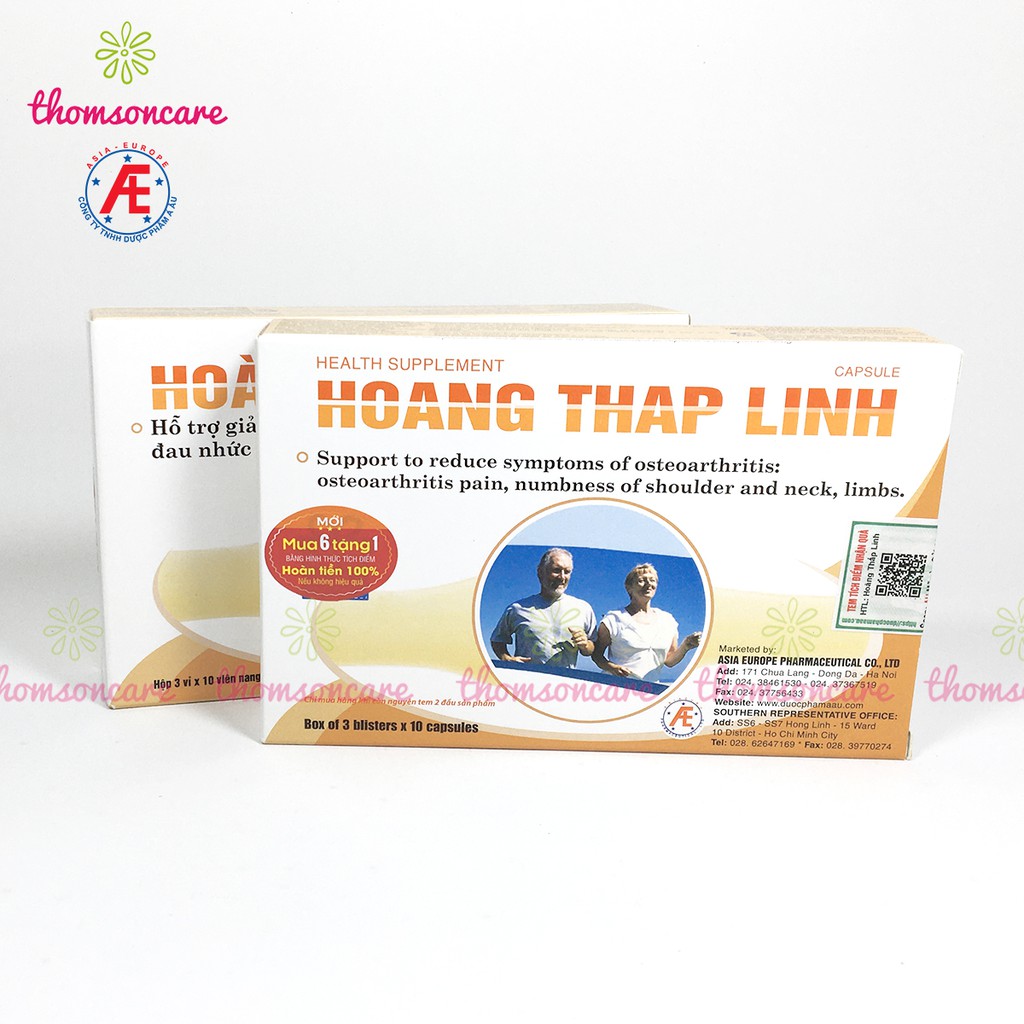 Hoàng thấp linh - hỗ trợ giảm thấp khớp, đau khớp từ thảo dược