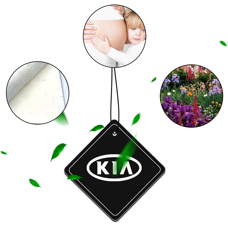 1 Dây Treo Thẻ Nước Hoa In Logo Xe Hơi