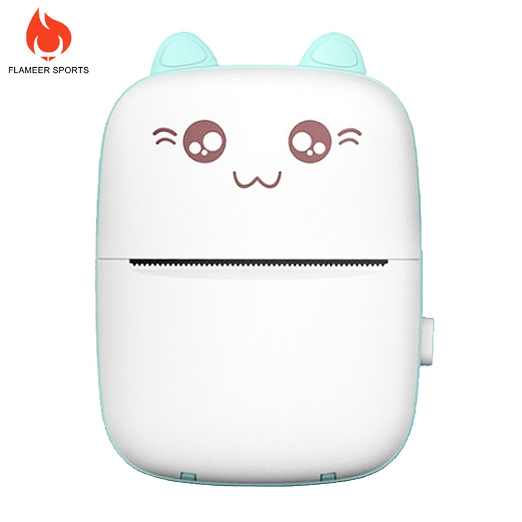 Máy In Nhiệt Thể Thao Mini Bỏ Túi Màu Xanh Lam 57x30mm