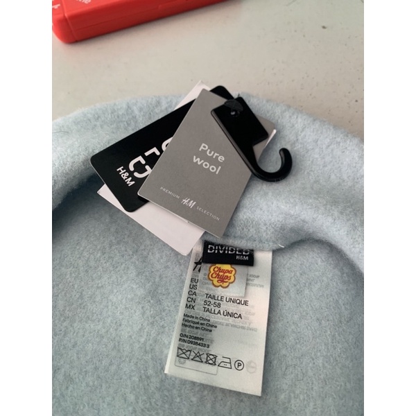 Mũ nồi beret Chupa Chups h&m auth cute ulzzang Hàn Quốc